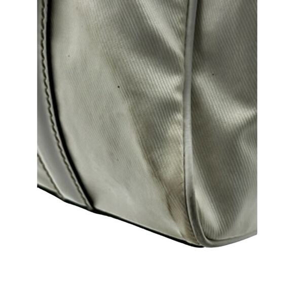 Gucci Web Britt Dialux Cream Leather Boston Bag*GG LOGO*Red Green Stripes! - Picture 12 of 16